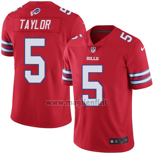 Maglia NFL Legend Buffalo Bills Taylor Rosso